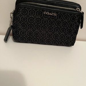 Coach zippered pouch/wallet